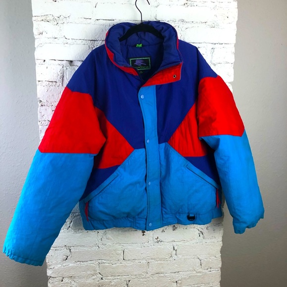 Field & Stream Other - Vintage 80s 90s Field & Stream Color Block Down Puffer Jacket